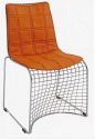 Coil Spring Metal Patio Chairs